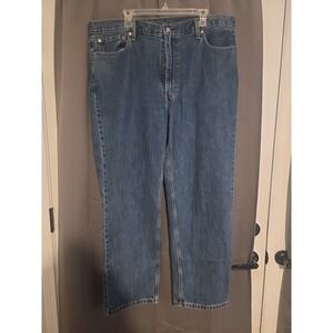 Levi's‎ 550 Relaxed Fit Medium Wash Blue Jeans, Men's 42x32 Denim, Straight Leg